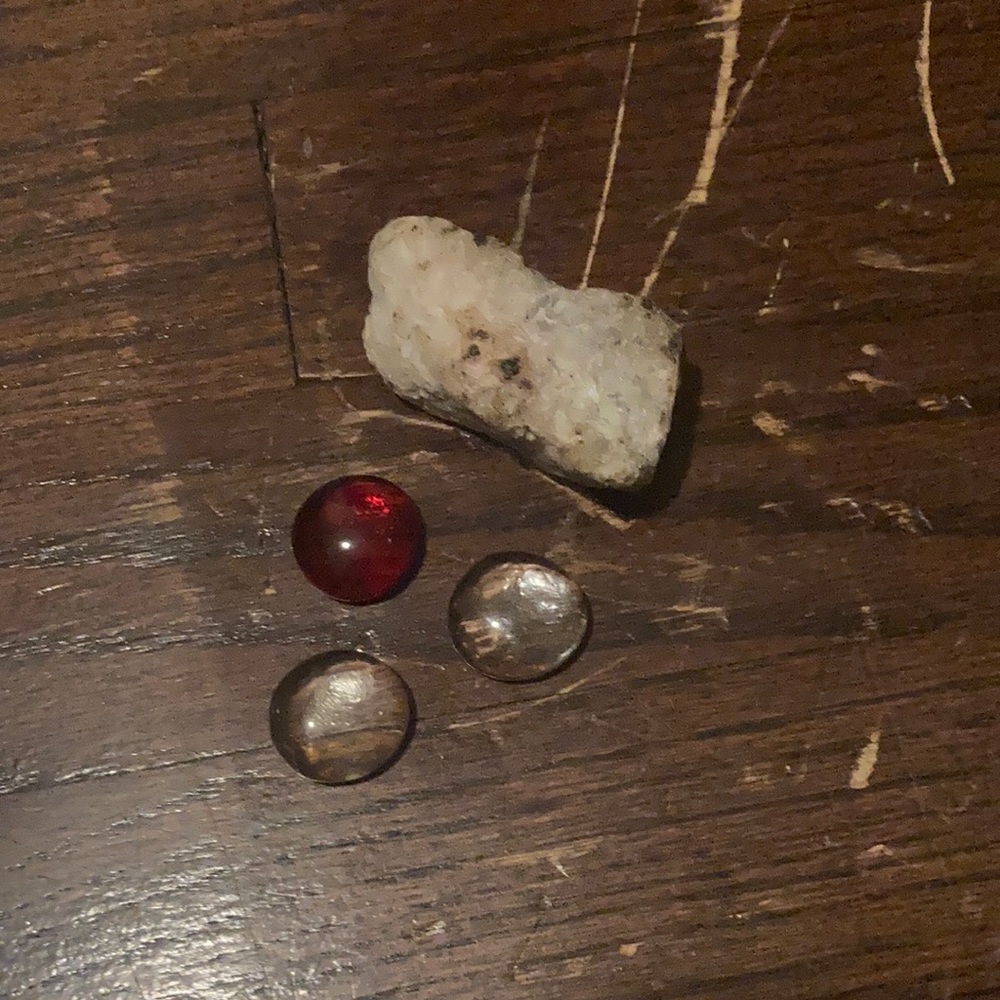 Rocks and marbles